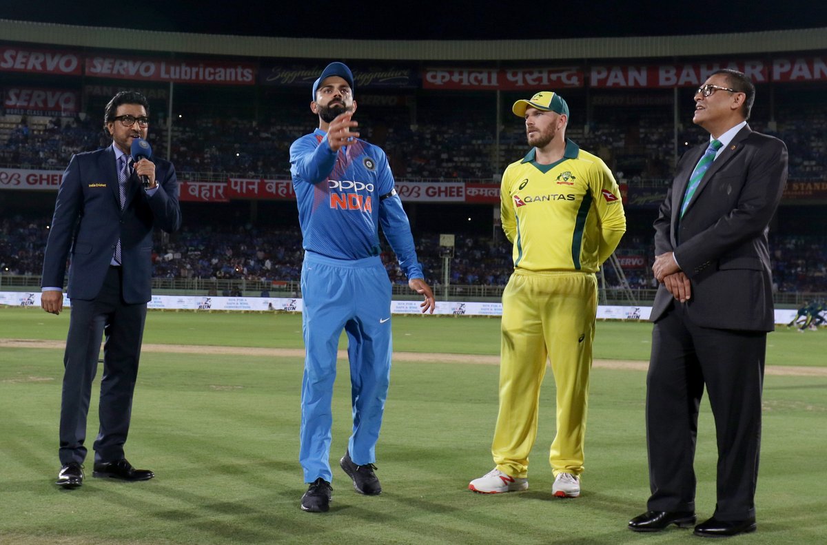 #INDvsAUS: પ્રથમ ટી-20 મેચમાં ઓસ્ટ્રેલિયાએ ભારતને ત્રણ વિકેટથી હરાવ્યું