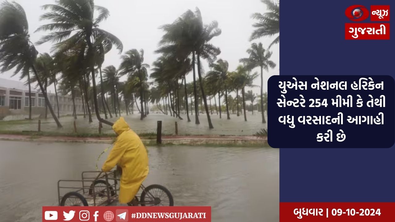 હરિકેન મિલ્ટન તોફાન અમેરિકામાં તબાહી મચાવવા માટે તૈયાર, હજારો ફ્લાઇટ્સ થઈ રદ