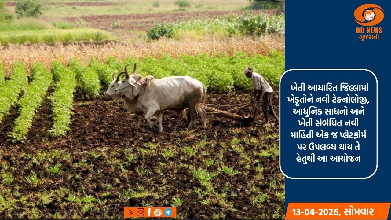 અમરેલીમાં પ્રથમ વખત ભવ્ય ‘ખેડૂત દ્વારા આયોજિત કૃષિ મેળો’નું આયોજન