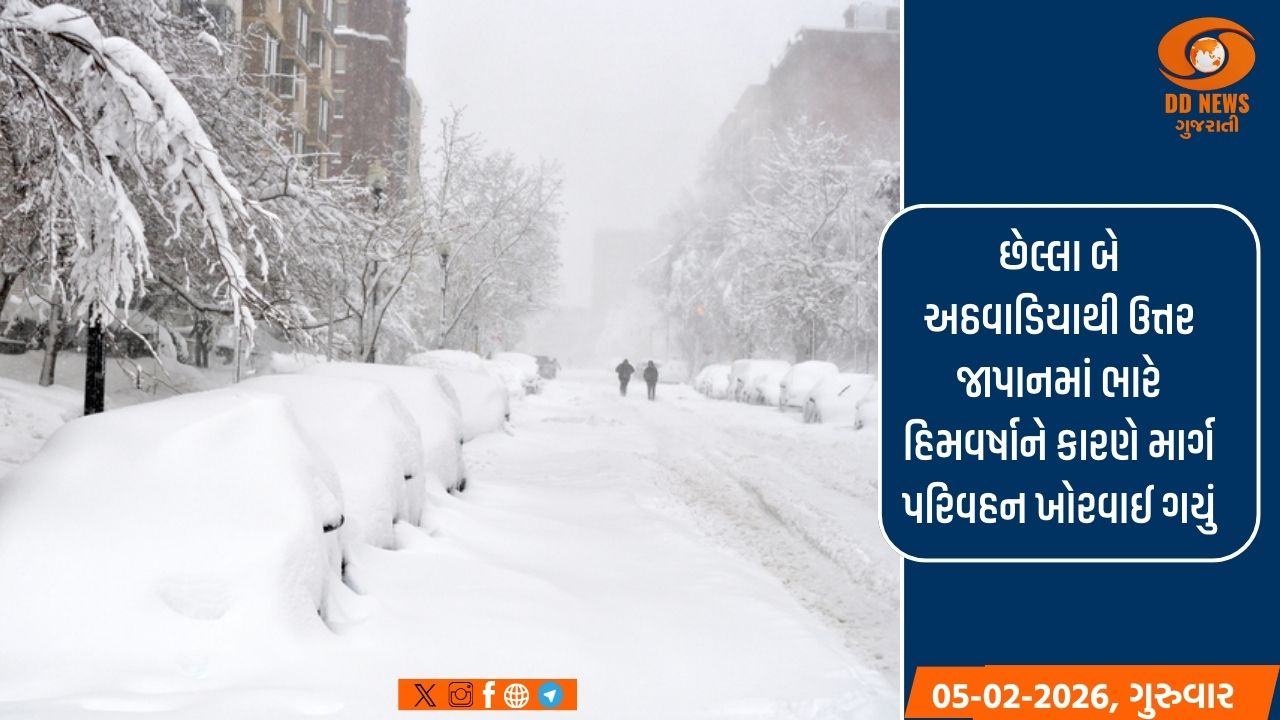 જાપાનમાં ભારે હિમવર્ષાથી તબાહી, 35 લોકોના મોત અને સેંકડો ઘાયલ