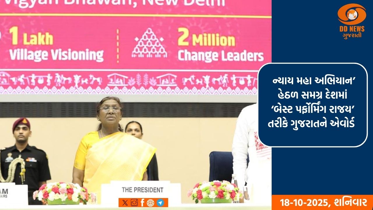 નવી દિલ્હી ખાતે રાષ્ટ્રપતિના અધ્યક્ષસ્થાને ‘આદિ કર્મયોગી અભિયાન અંગે નેશનલ કોન્કલેવ’નું આયોજન 