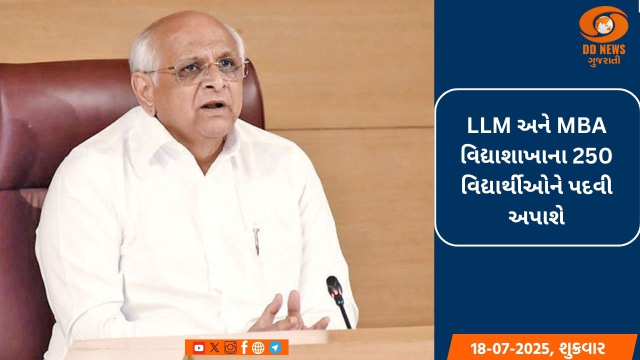 ગુજરાત મેરિટાઈમ યુનિવર્સિટીનો પ્રથમ પદવીદાન સમારોહ શનિવારે યોજાશે