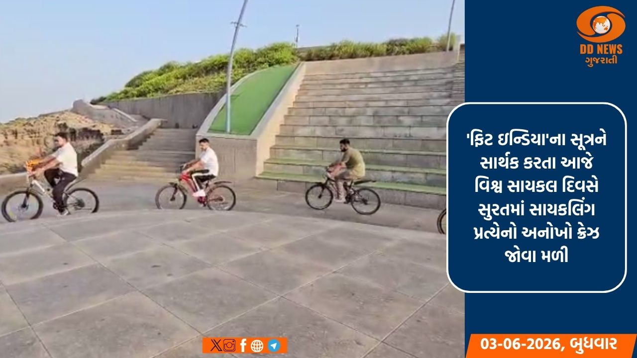 વિશ્વ સાયકલ દિવસ: સુરતીઓમાં સાયકલિંગનો ભારે ક્રેઝ, 12 લાખ સુધીની સાયકલ વસાવી ફિટનેસ જાળવે છે સુરતીઓ