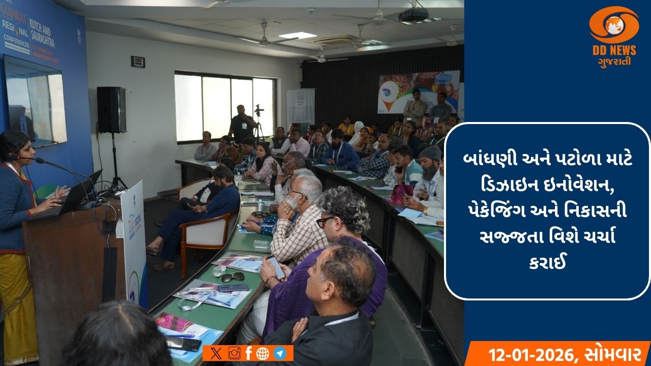 બાંધણી-પટોળાને 'લોકલ ટુ ગ્લોબલ' બનાવવાનું માધ્યમ બનતી 'વાઇબ્રન્ટ ગુજરાત રિજનલ કોન્ફરન્સ'