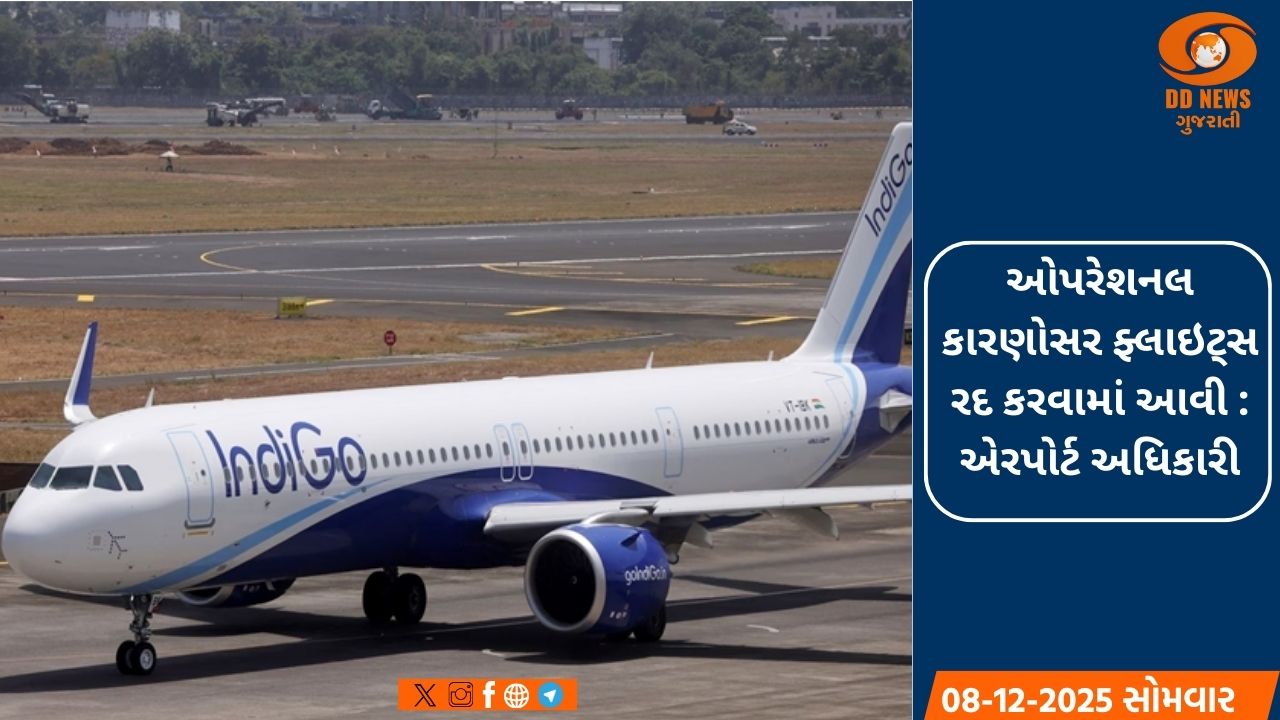 જમ્મુ અને કાશ્મીરમાં ઈન્ડિગો એરલાઇન્સની 16 ફ્લાઇટ્સ રદ
