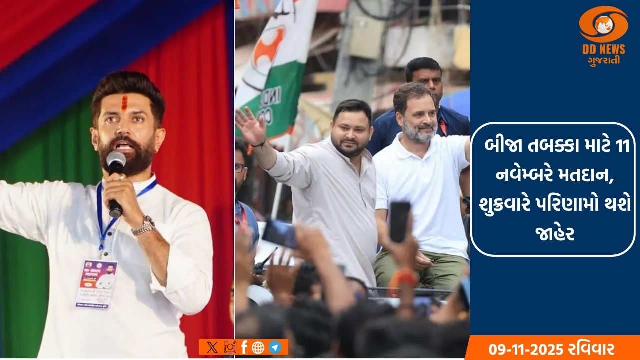 બિહાર વિધાનસભા ચૂંટણી 2025: અંતિમ તબક્કા માટે આજે પ્રચારનો છેલ્લો દિવસ