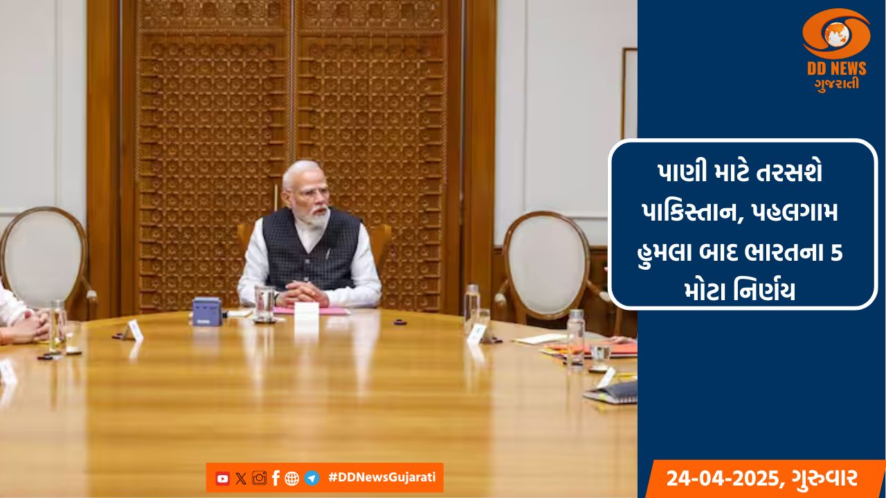 પાણી માટે તરસશે પાકિસ્તાન, પહલગામ હુમલા બાદ ભારતના 5 મોટા નિર્ણય