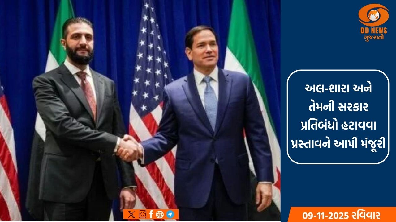 સીરિયાના રાષ્ટ્રપતિ ટ્રમ્પ સાથે કરશે મુલાકાત 