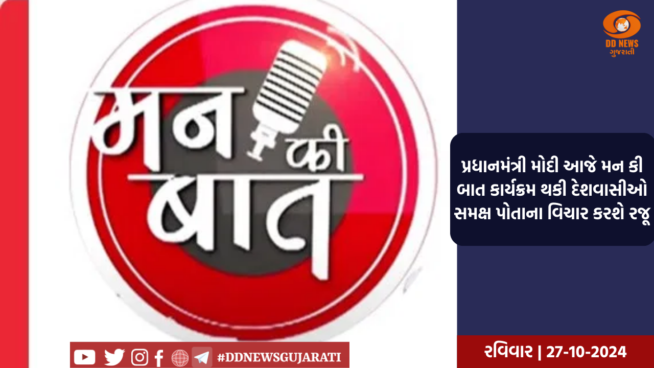 રાજ્યપાલ આચાર્ય દેવવ્રતજીના વરદ હસ્તે ભુજ ખાતે 'દેશજ' મહોત્સવનો રંગારંગ શુભારંભ 