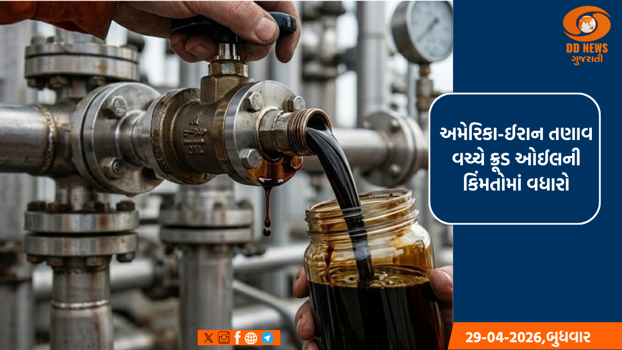 અમેરિકા-ઈરાન તણાવ વચ્ચે ક્રૂડ ઓઈલની કિંમતોમાં વધારો