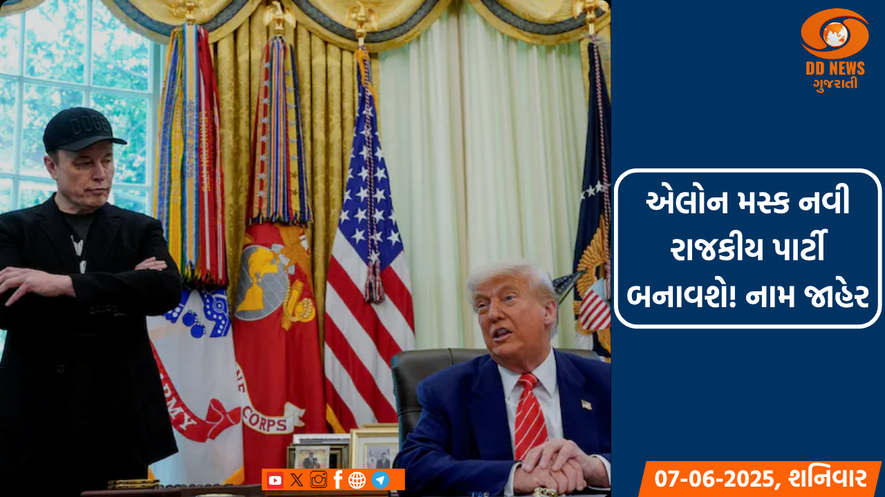 અમેરિકા પાર્ટી... એલોન મસ્ક લૉન્ચ કરશે નવી પૉલિટિકલ પાર્ટી! પોલમાં 80 ટકા લોકોએ સમર્થન આપ્યું 