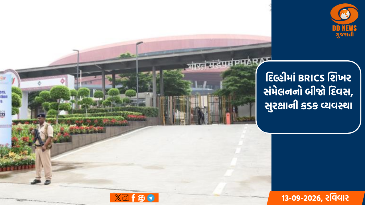 દિલ્હીમાં BRICS શિખર સંમેલનનો બીજો દિવસ, સુરક્ષાની કડક વ્યવસ્થા