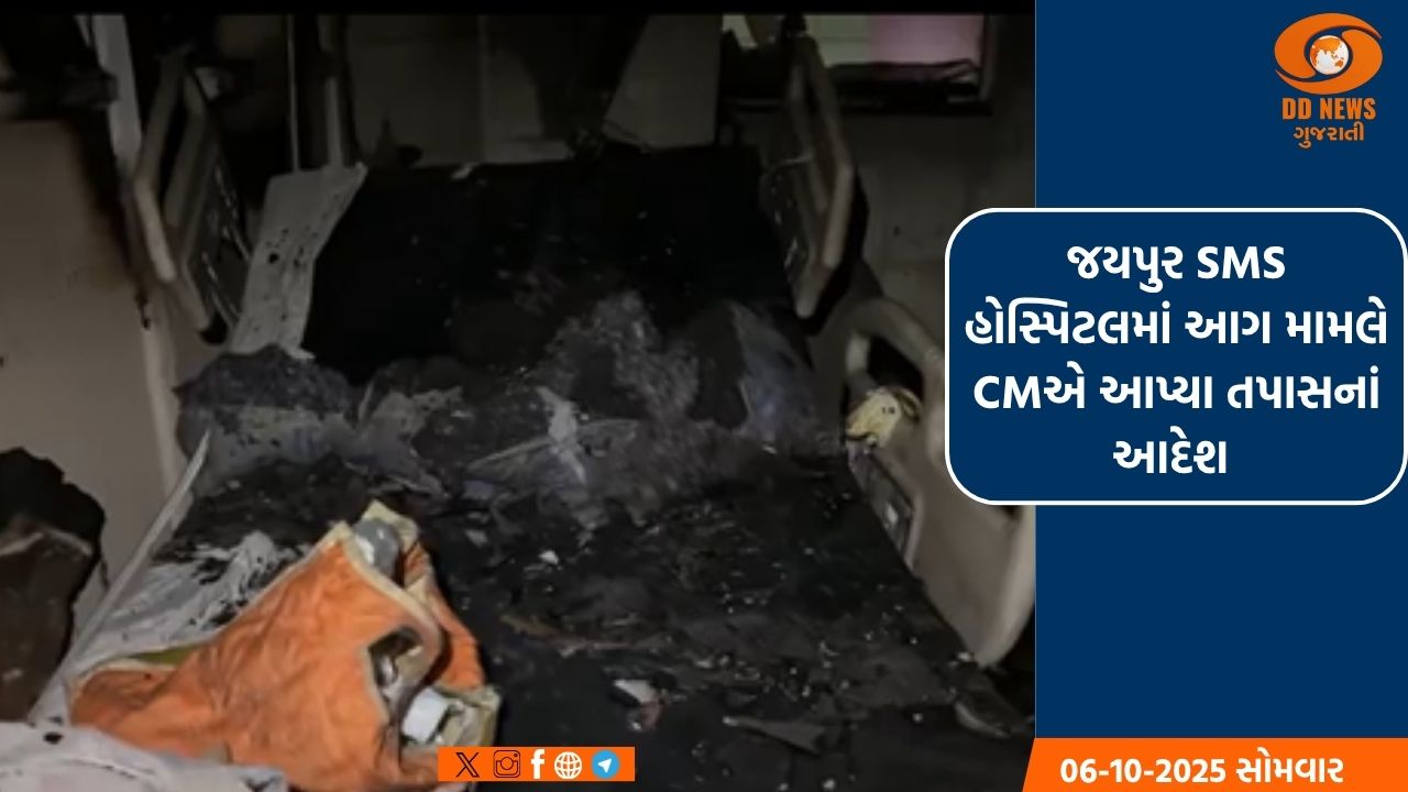 જયપુર SMS હોસ્પિટલમાં આગ મામલે CMએ આપ્યા તપાસનાં આદેશ