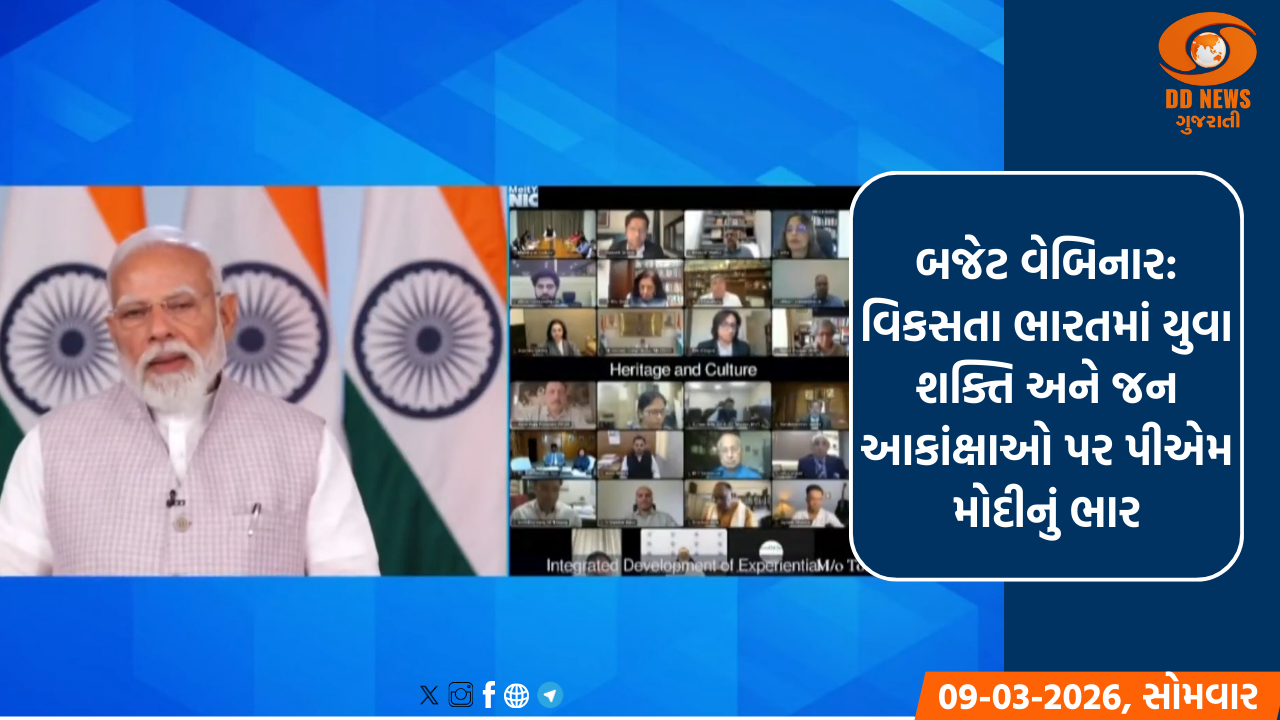 બજેટ વેબિનારમાં પીએમ મોદી: યુવાનોની વિકસતી વિચારધારા દેશની સૌથી મોટી શક્તિ