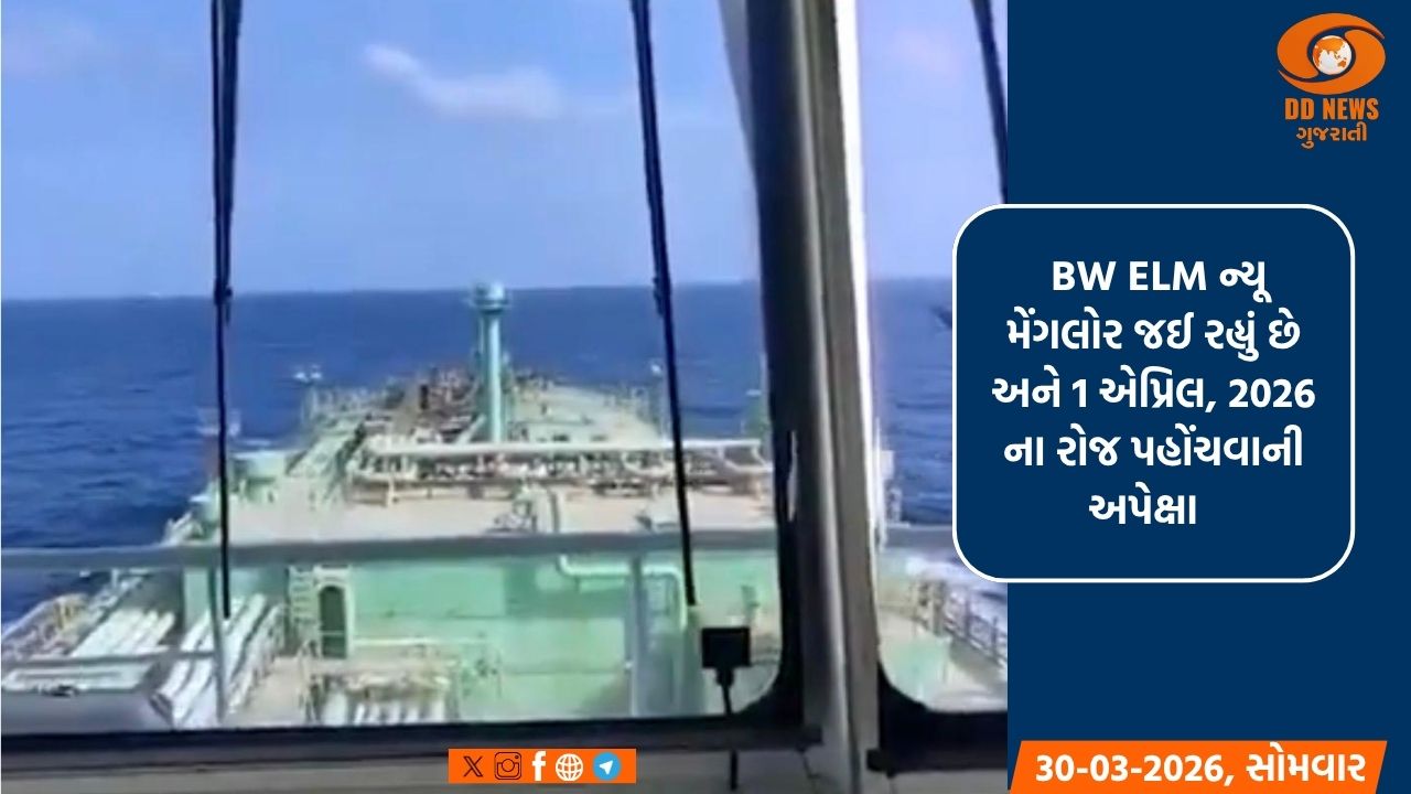 બે LPG વાહક જહાજો, BW TYR અને BW ELM, 31 માર્ચે ભારત પહોંચશે