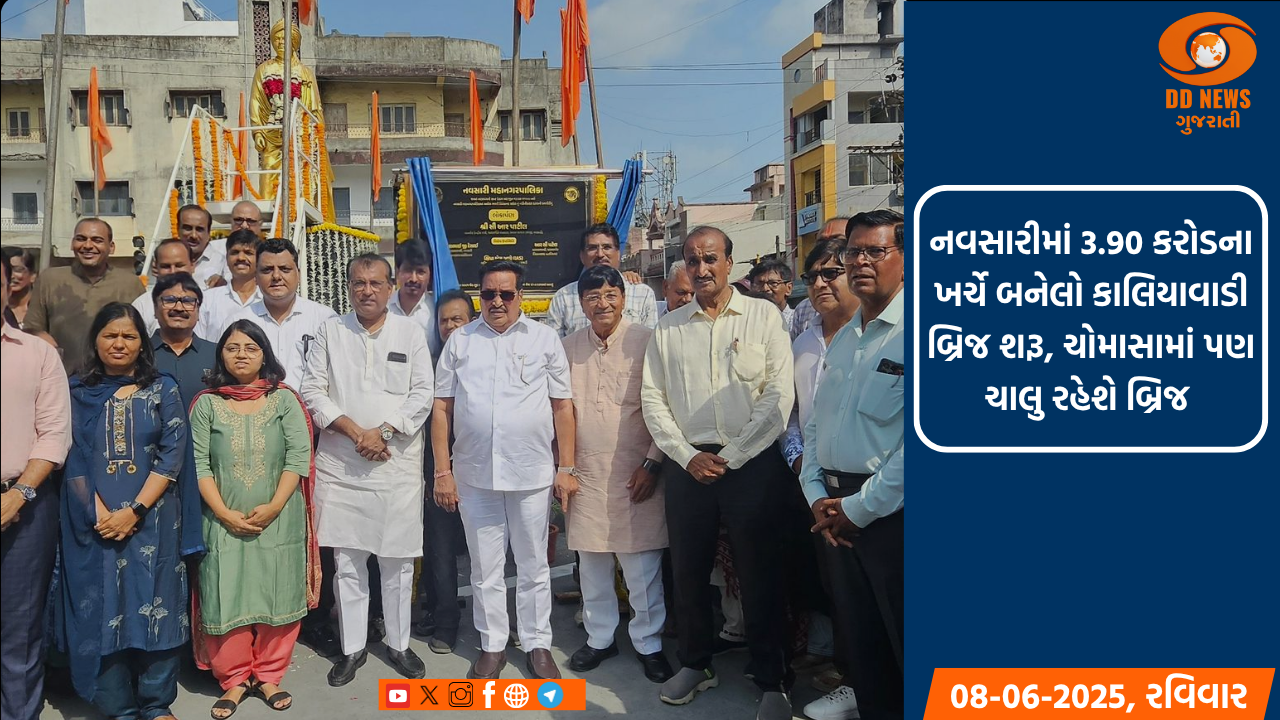 નવસારીમાં 162 વર્ષ જૂના બ્રિજનું નવીનીકરણ, સી.આર. પાટીલના હસ્તે લોકાર્પણ