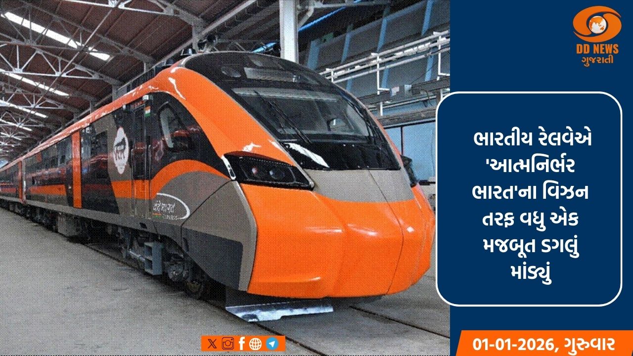 ભારતીય રેલવેની મોટી સિદ્ધિ: 180 કિમીની ઝડપે વંદે ભારત સ્લીપર ટ્રેનનું હાઈ-સ્પીડ ટ્રાયલ સફળ