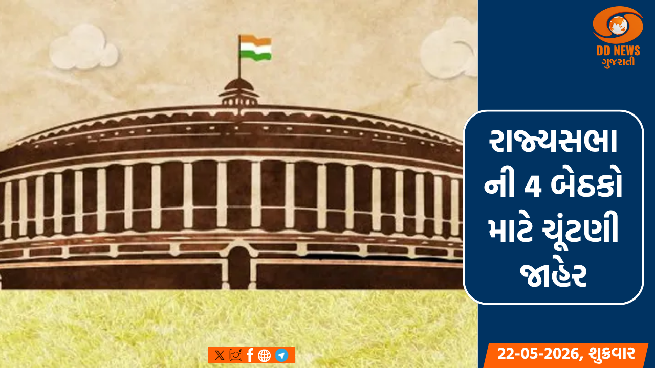 ગુજરાતમાં 18 જૂને રાજ્યસભાનો ચૂંટણી જંગ, ચારેય બેઠક જીતવા ભાજપ સજ્જ