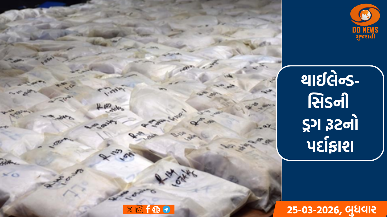 સિડની એરપોર્ટ પરથી 55 કરોડના 20 કિલો હેરોઈન સાથે એક મુસાફરની ધરપકડ