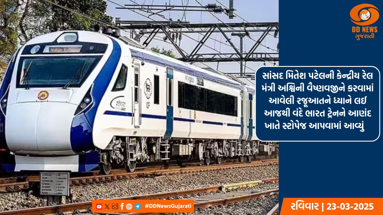 સૌરાષ્ટ્રને મળી પ્રથમ વંદે ભારત ટ્રેન, બ્રાસપાટ ઉદ્યોગકારો, વિદ્યાર્થીઓ તેમજ પ્રવાસીઓ માટે બનશે આશીર્વાદરૂપ 