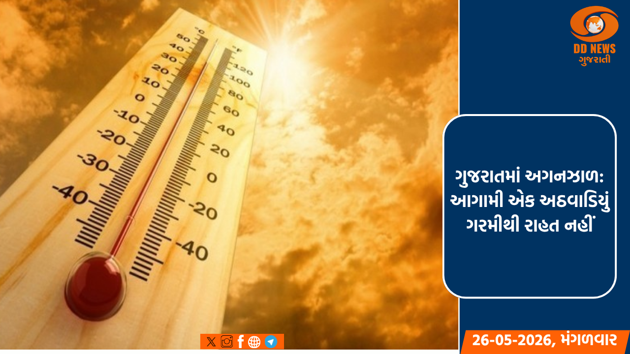 ગુજરાતમાં અગનઝાળ: આગામી એક અઠવાડિયું ગરમીથી રાહત નહીં