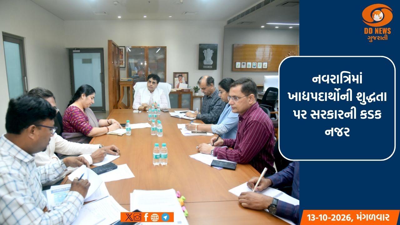 નવરાત્રિમાં ખાદ્યપદાર્થોની શુદ્ધતા પર સરકારની કડક નજર