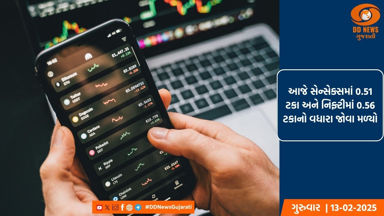 શરૂઆતના કારોબાર દરમિયાન સ્થાનિક શેરબજારમાં તેજીનો ટ્રેન્ડ, સેન્સેક્સ અને નિફ્ટીમાં ઉછાળો