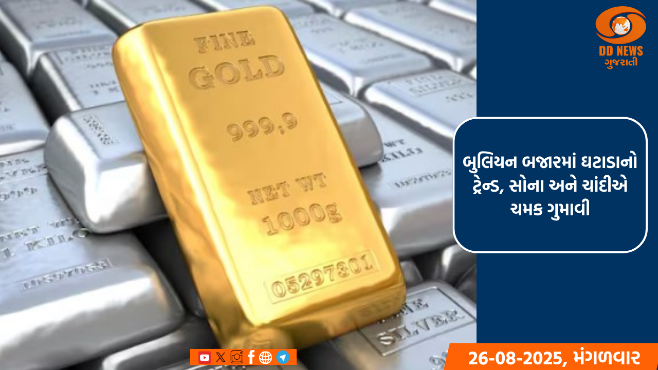 દેશભરમાં સોના-ચાંદીના ભાવ ઘટ્યા, આ શહેરોમાં સૌથી સસ્તું મળી રહ્યું છે 24 કેરેટ સોનું