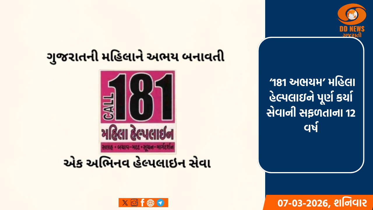 નારી સુરક્ષાનું અભેદ્ય કવચ: '181 અભયમ' સેવાના 12 વર્ષ પૂર્ણ, 18 લાખથી વધુ મહિલાઓ માટે બની સંકટ સમયની સાચી સખી