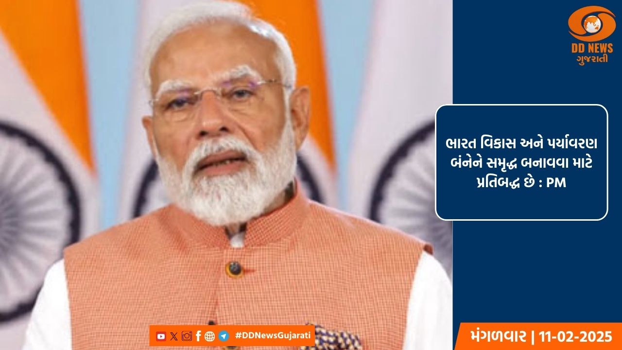 ઇન્ડિયા એનર્જી વીક 2025 - ભારત વિકાસ અને પર્યાવરણ બંનેને સમૃદ્ધ બનાવવા માટે પ્રતિબદ્ધ છે : PM